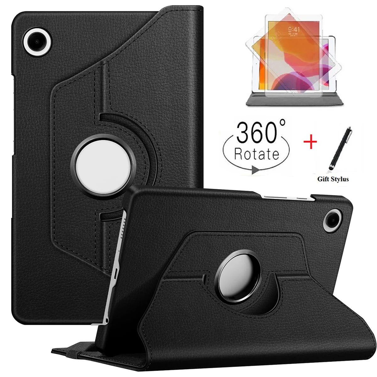 Tablet A9 Accessories - Rotating Case for Samsung Galaxy 2023