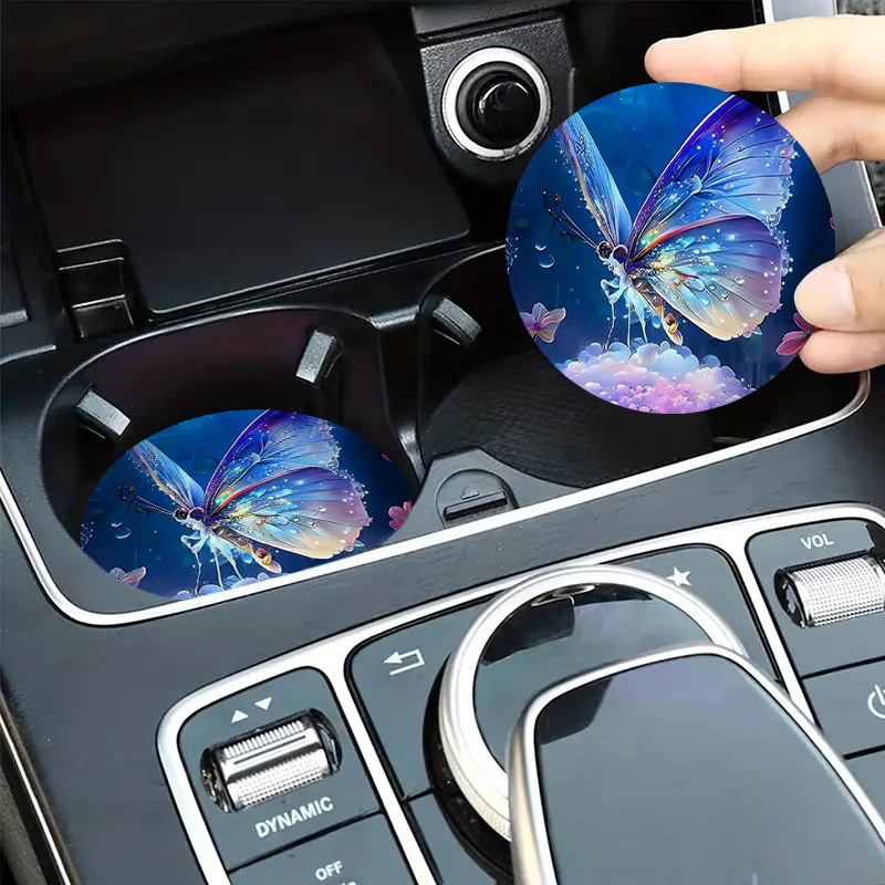 2pcs Beautiful Butterfly Car C - Unique Table Accessories ulasan dan harga