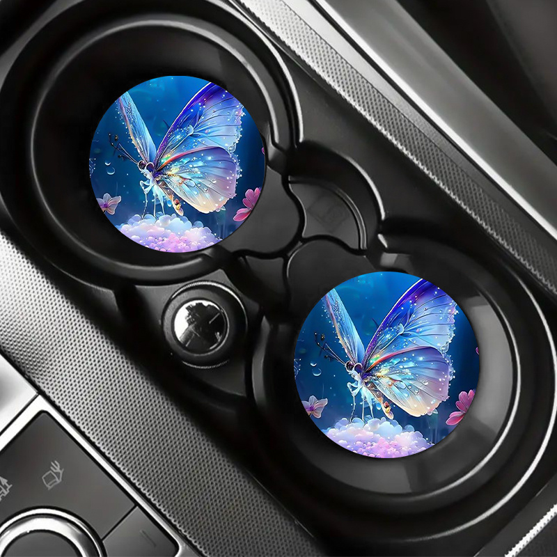 2pcs Beautiful Butterfly Car C - Unique Table Accessories ulasan dan harga