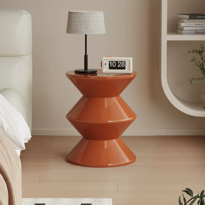 Clear Design Coffee Table Roun - Unique Table Accessories ulasan dan harga
