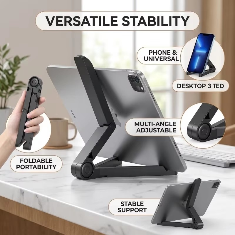 Universal Folding Tablet Holde - Samsung Tablet With Accessories ulasan dan harga
