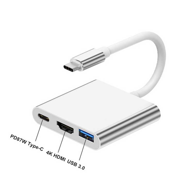 3 in 1 USB Type C Hub to 4K HD - Samsung Tablet With Accessories ulasan dan harga