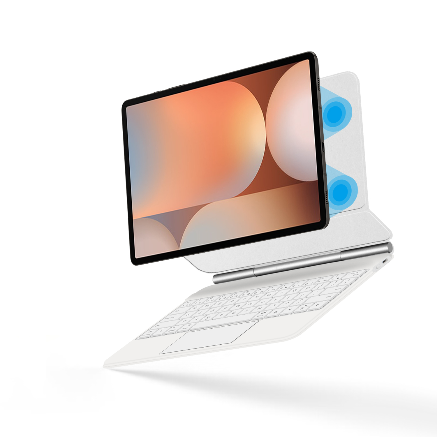 Magic Keyboard For Samsung Gal - Samsung Tablet With Accessories ulasan dan harga