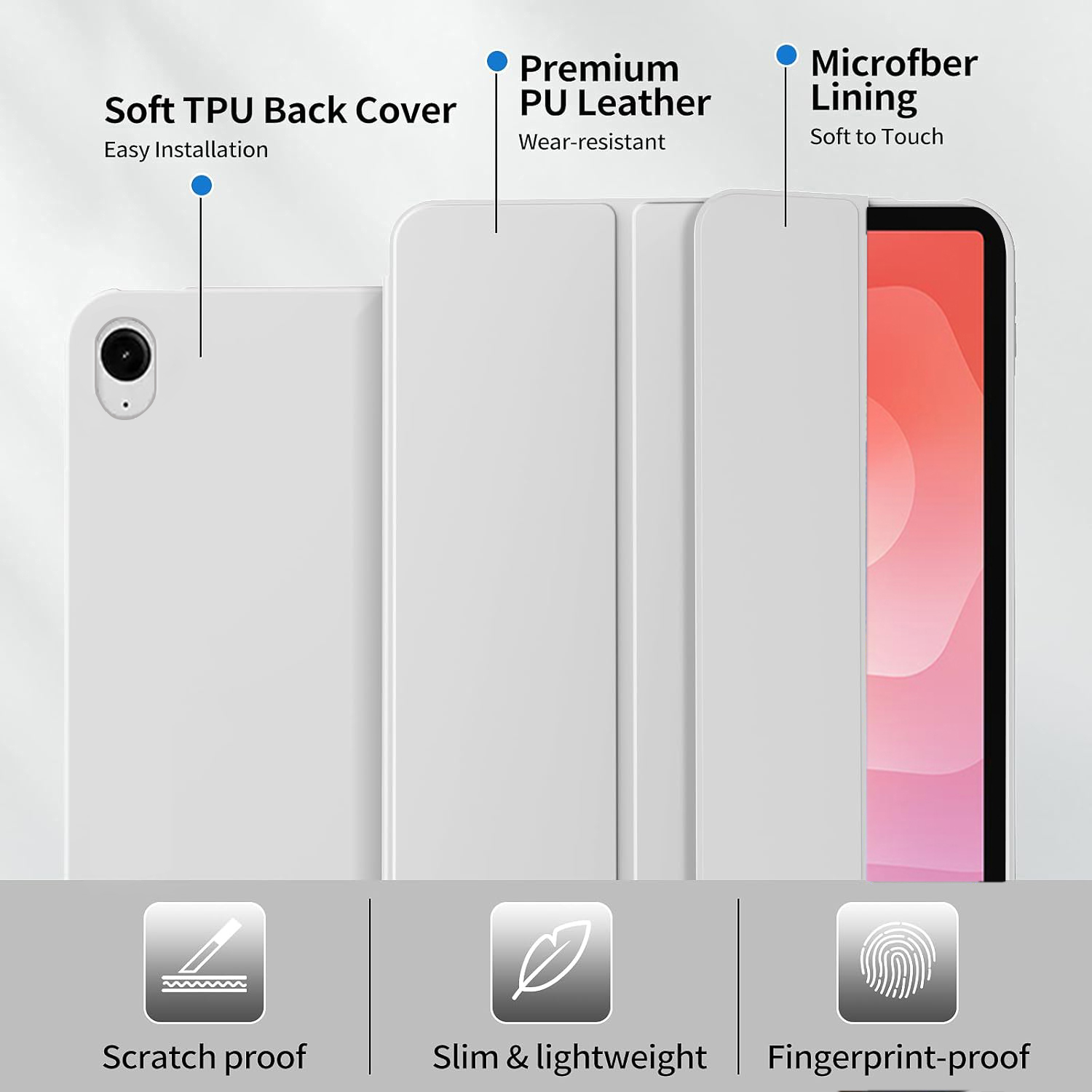 Tri-fold Flip Case For Samsung - Samsung Tablet With Accessories ulasan dan harga