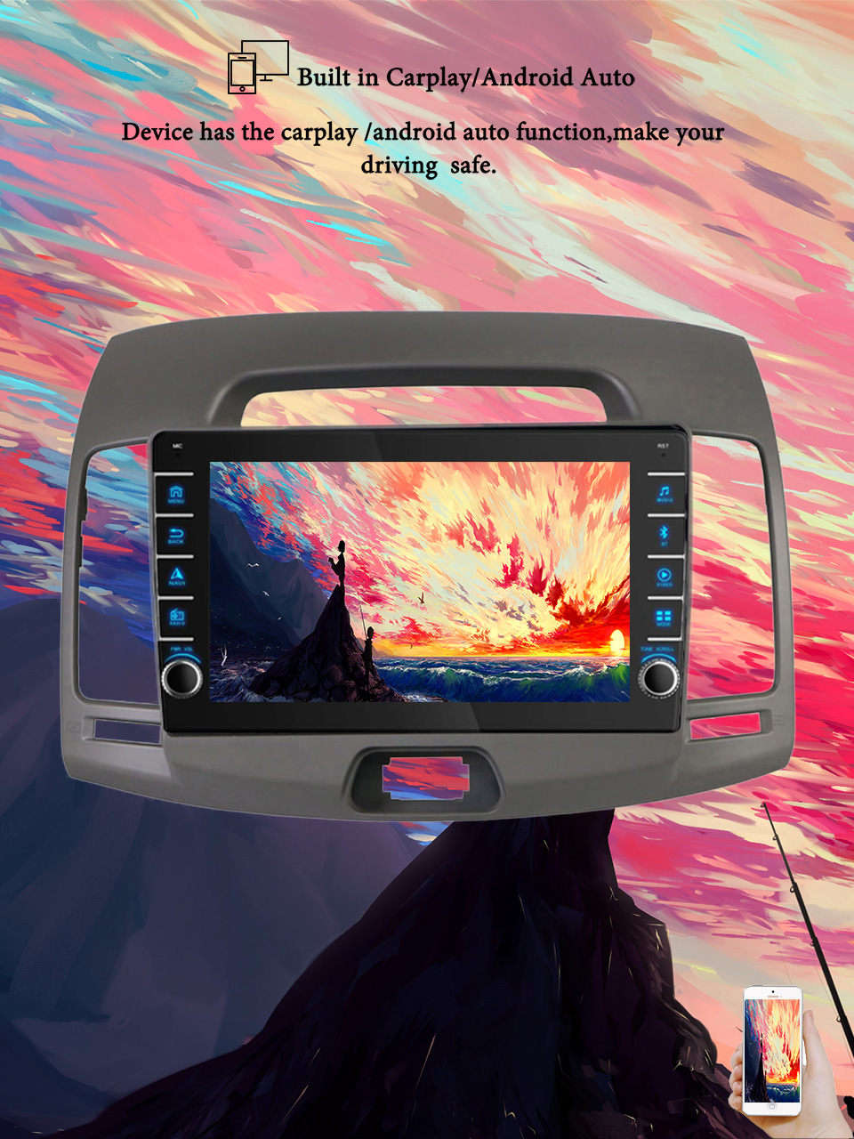8G+128G Android 14 For Hyundai - Tablet Danish Mobile & Accessories ulasan dan harga