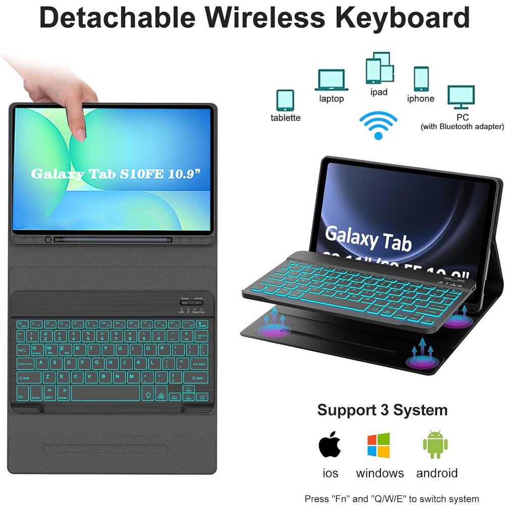 Case for Samsung Galaxy Tab S1 - Samsung Tablet Keyboard Accessories ulasan dan harga