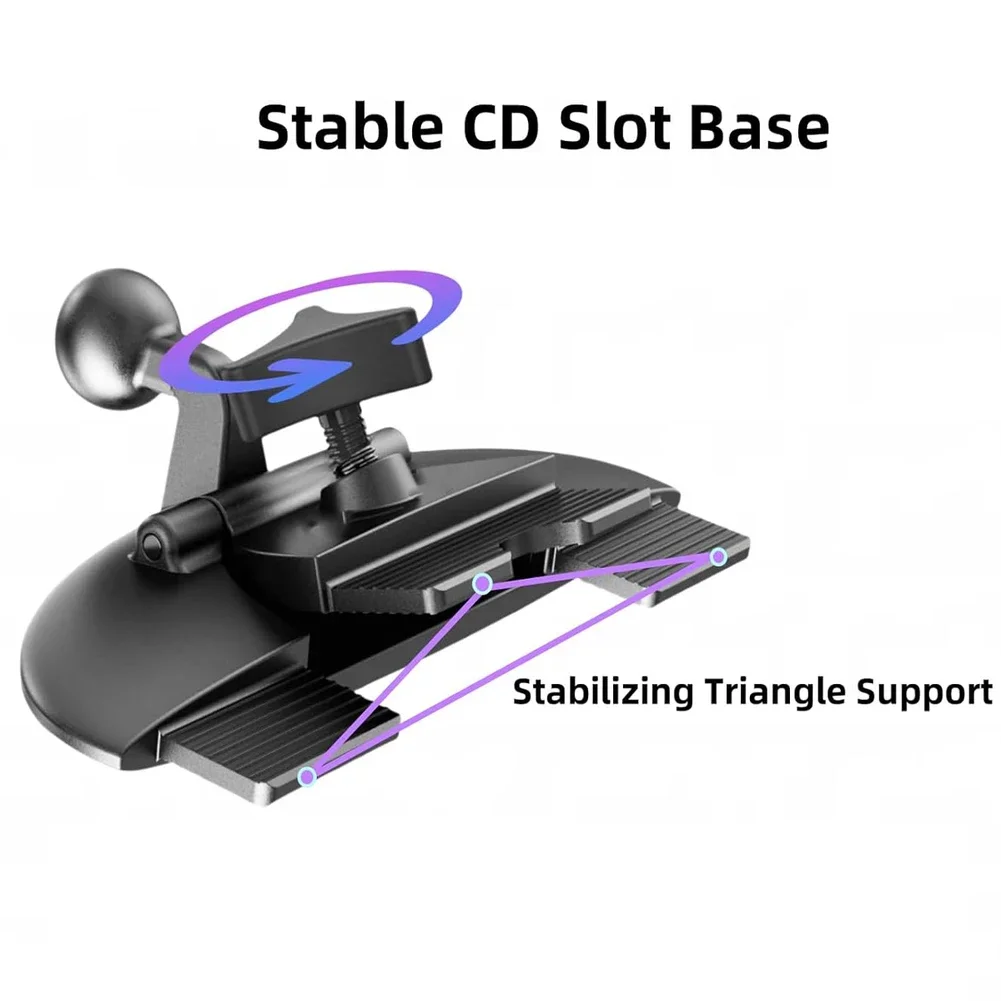 Adjustable CD Slot Car Holder  - Tablet Car Mount ulasan dan harga