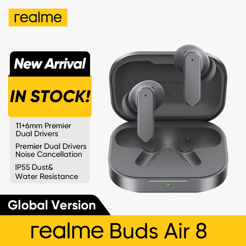 Global Version realme Buds Air - Realme Tablet Accessories ulasan dan harga