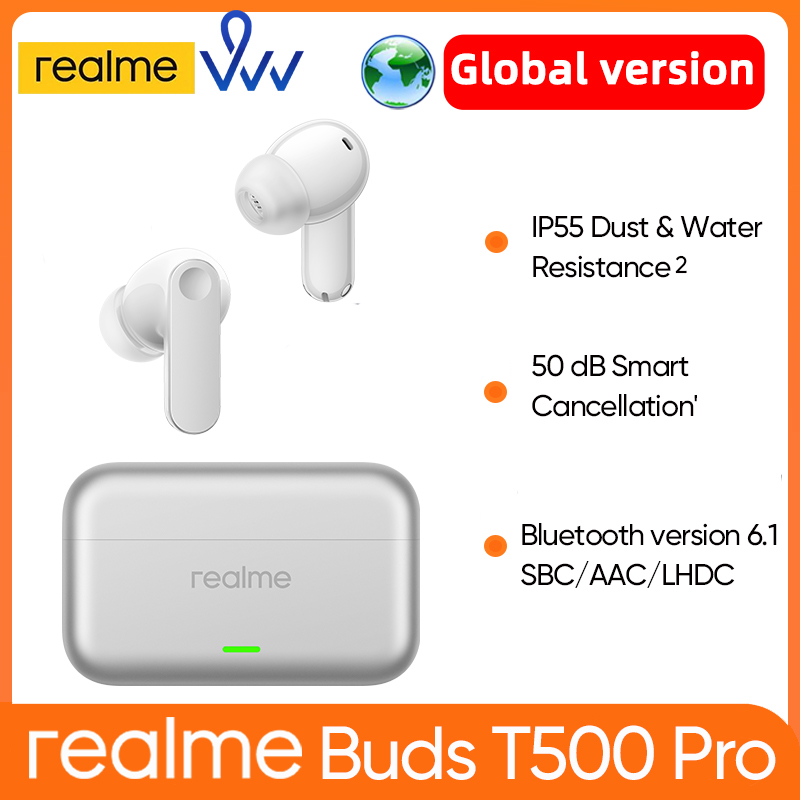 Global Version realme buds T50 - Realme Tablet Accessories ulasan dan harga