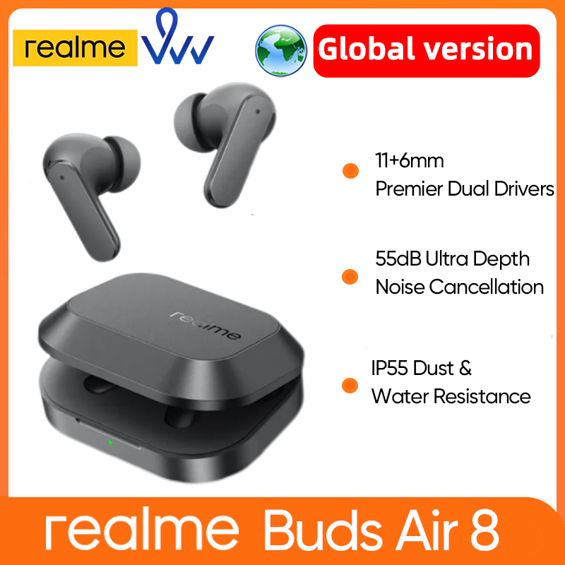 realme Buds Air 8 Global Versi - Realme Tablet Accessories ulasan dan harga