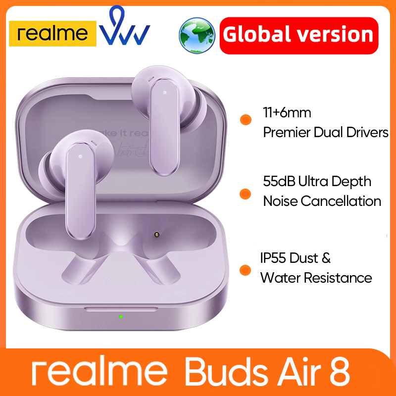 Global Version realme Buds Air - Realme Tablet Accessories ulasan dan harga