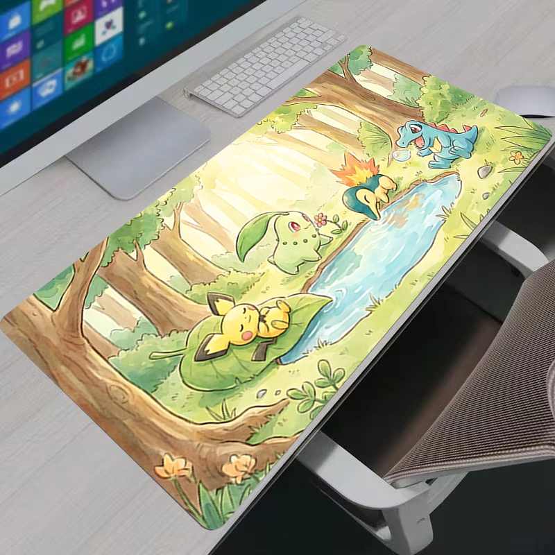 Mouse Pad Anime PC Gamer Cabin - Tablet With All Accessories ulasan dan harga